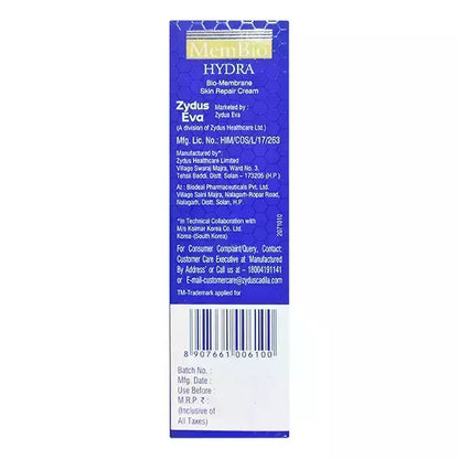 MemBio Hydra Bio-Membrane Skin Repair Cream 50g
