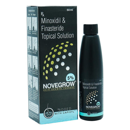 Novegrow 5% Minoxidil Topical Solution (60ml)