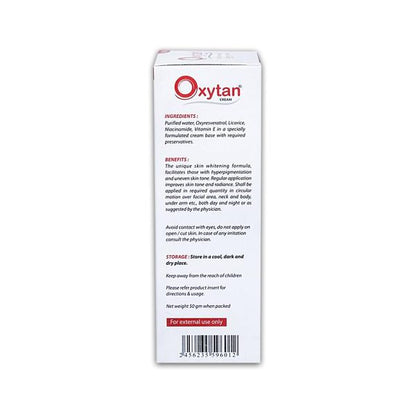 Oxytan Skin Brightening & Lightening Cream 50g