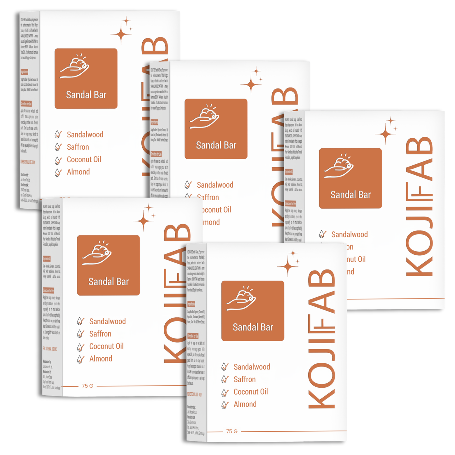 Kojifab Sandal Bar (75g)
