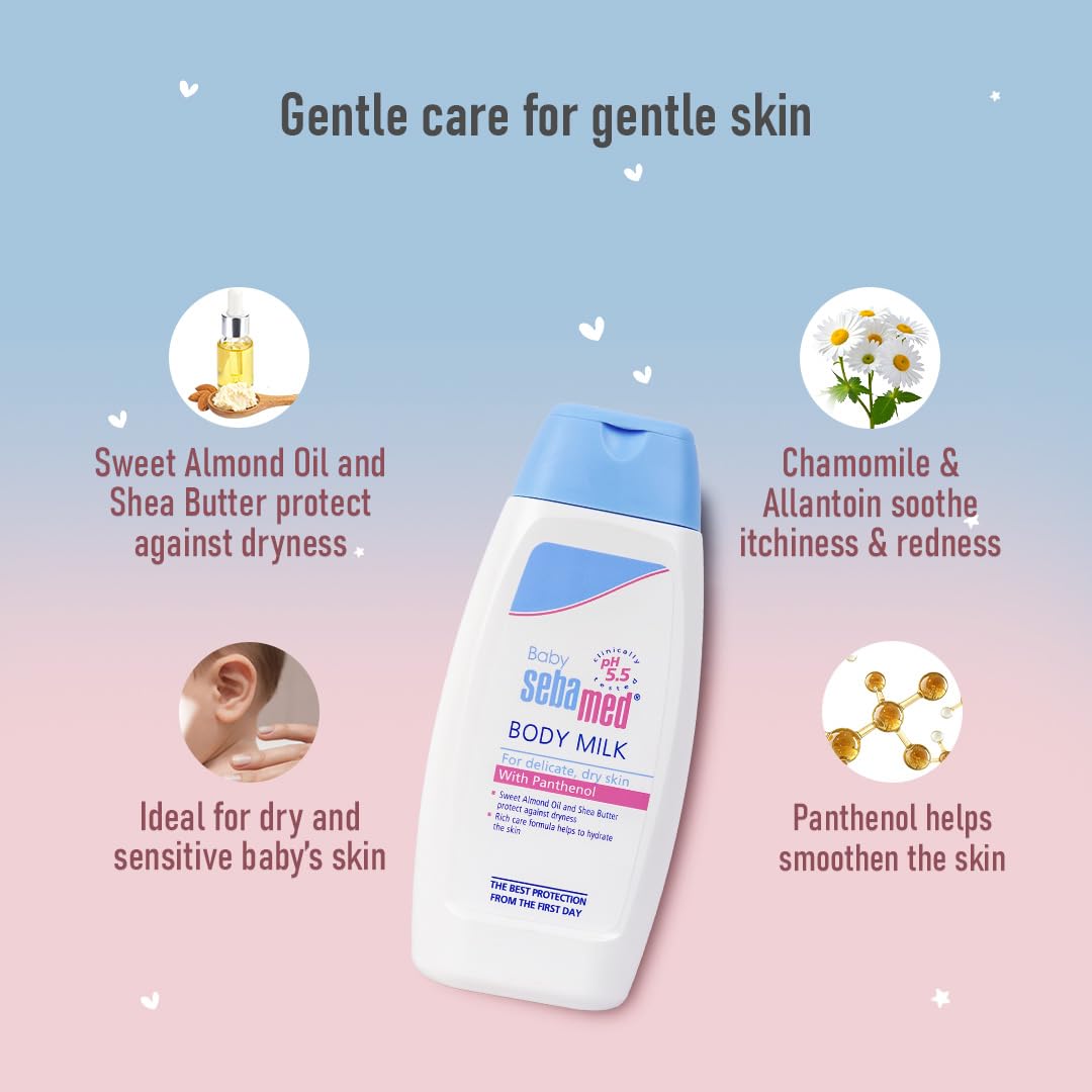 Sebamed Baby Body Milk Lotion 100 ml