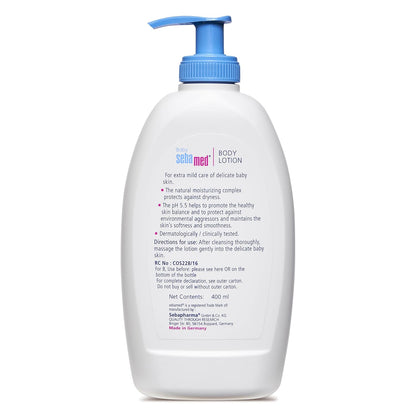 Sebamed Baby Body Milk (Pump) 400ml