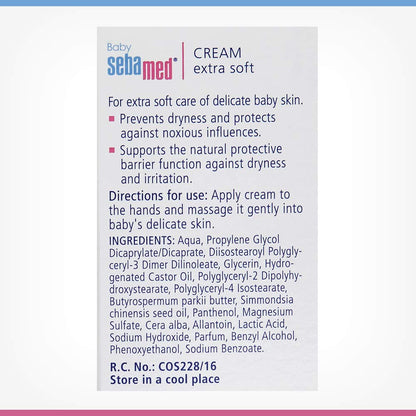 Sebamed Baby Cream Extra Soft 200ml
