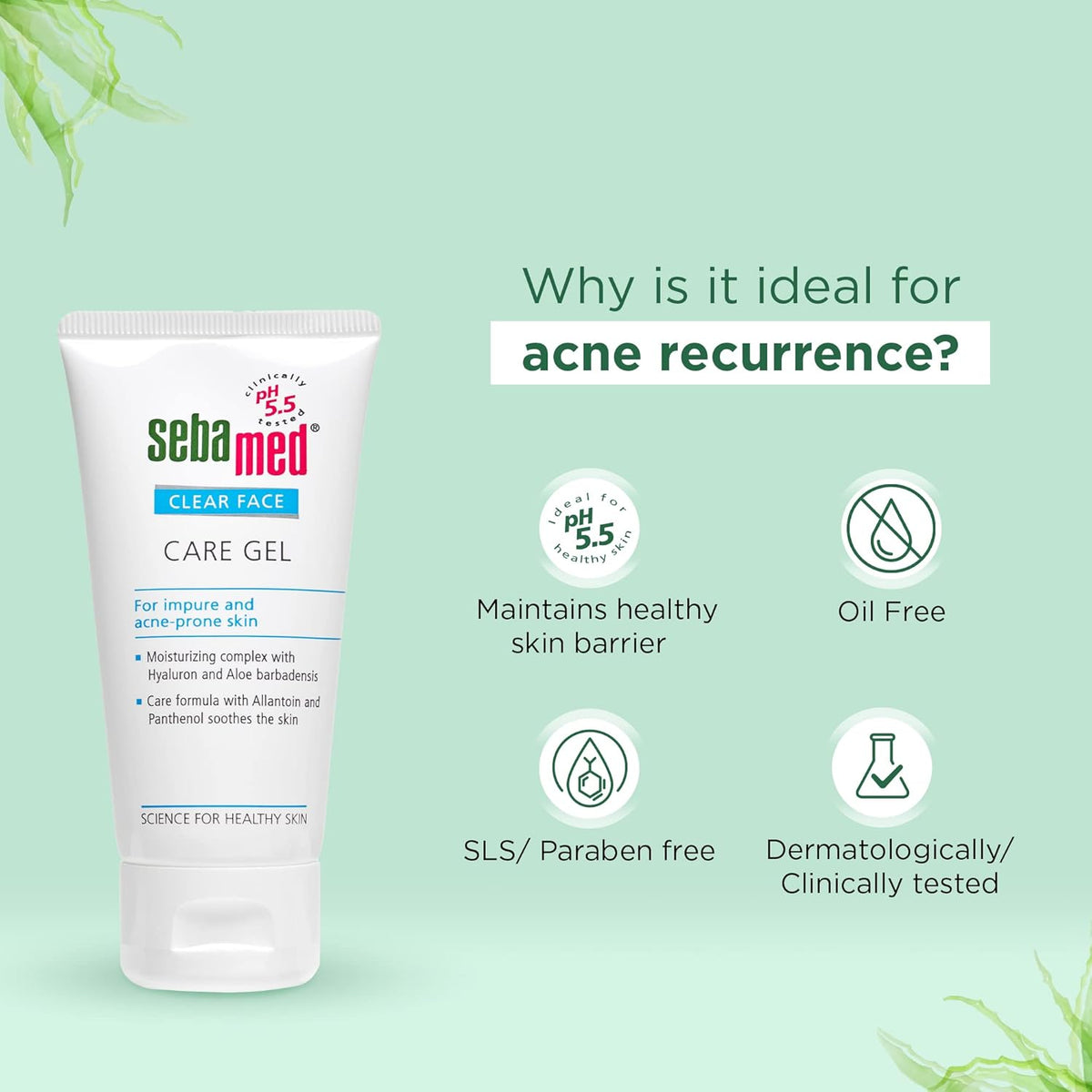Sebamed Clear Face Care Gel 50ml