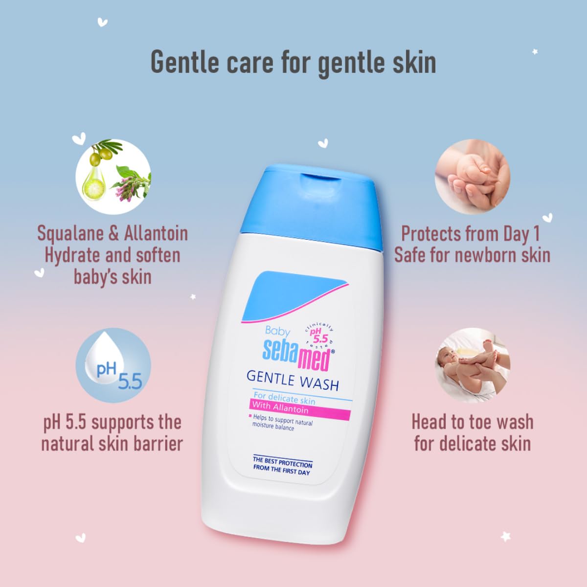 Sebamed Baby Gentle Wash 200ml