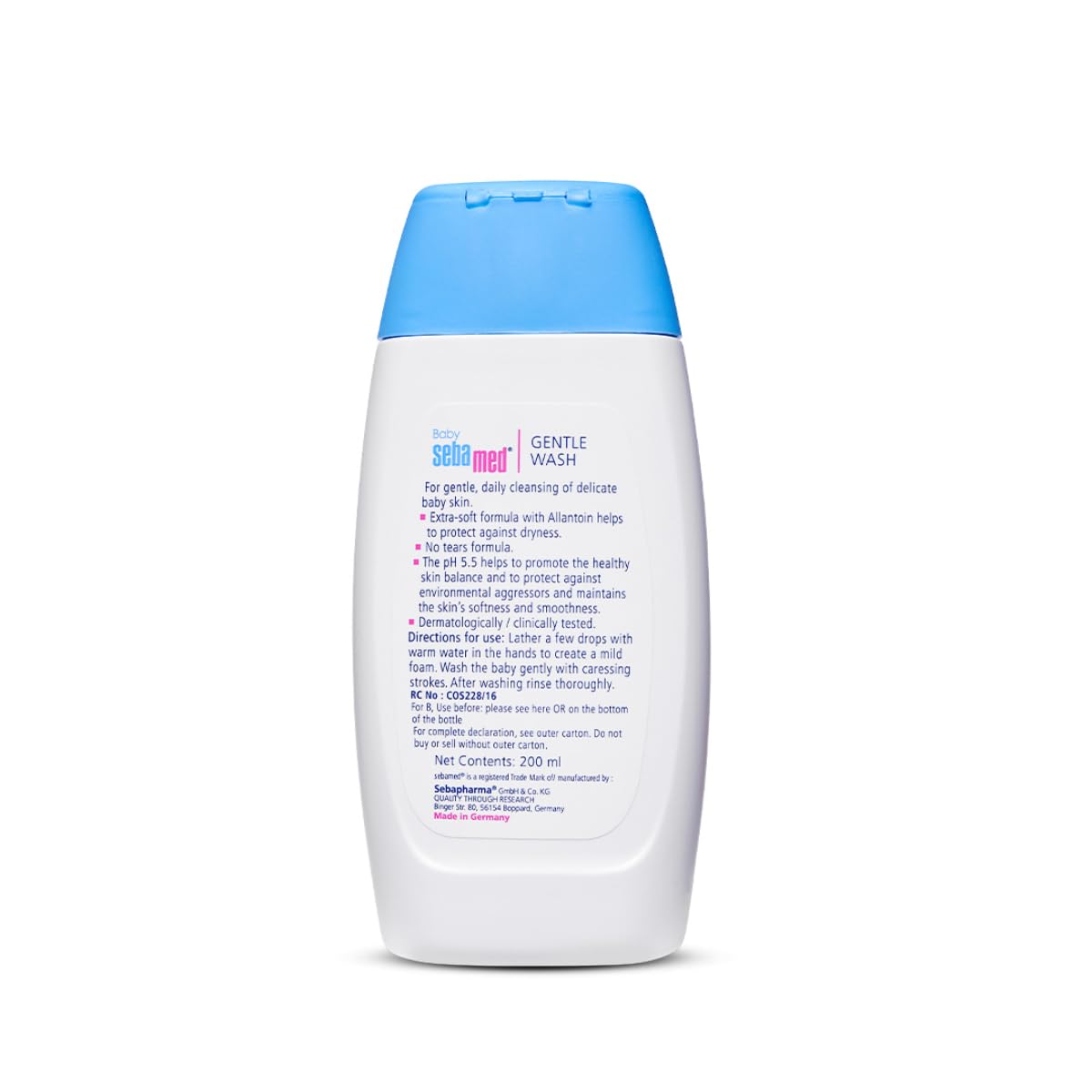 Sebamed Baby Gentle Wash 200ml