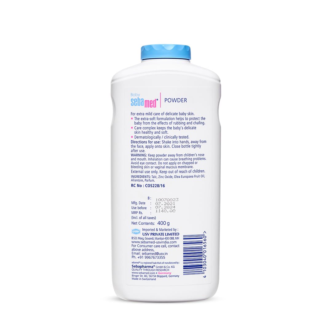 Sebamed Baby Powder 400g