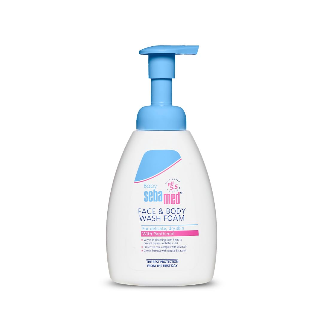 Sebamed Baby Face & Body Wash Foam 400ml