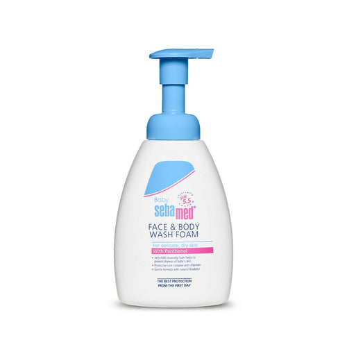 Sebamed Baby Face & Body Wash Foam 400ml