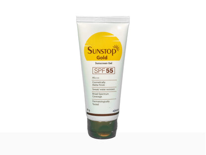 Sunstop Gold Sunscreen Gel SPF 55 PA+++ 50g